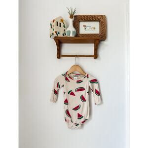 spearmint love watermelon bodysuit - 6-12m